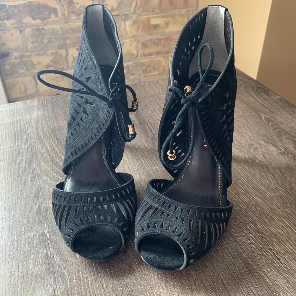 Ivanka Trump Open Toe Heels